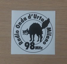 Adesivo RADIO ONDA D'URTO