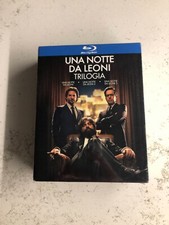 UNA NOTTE DA LEONI TRILOGIA COFANETTO CARTONATO 3 BLURAY NUOVO SIGILLATO
