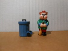 MOTTA - MINI CERCAFFETTO: PINO LO SPAZZINO + BIDONE SPAZZATURA   1991