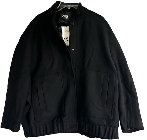 Giacca bomber zara nera - giacca,