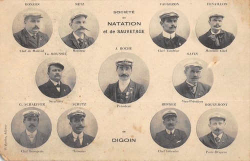 Cpa digoin societe de - 71,