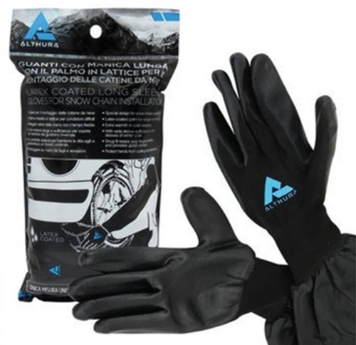 Guanti latex con manica lunga - guanti,