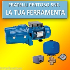 POMPA ELETTROPOMPA AUTOCLAVE CAM 100 HL MADE IN ITALY. + AUTOCLAVE