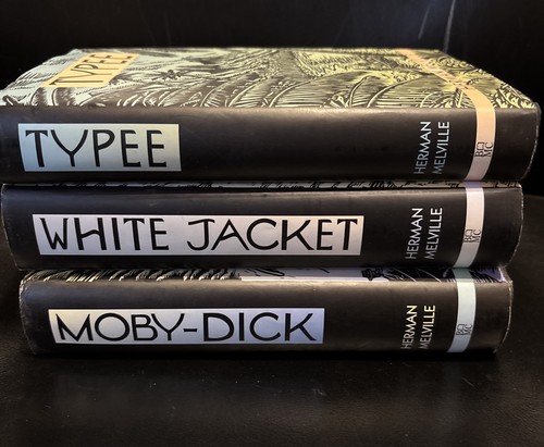 Herman melville book - lot, bomc