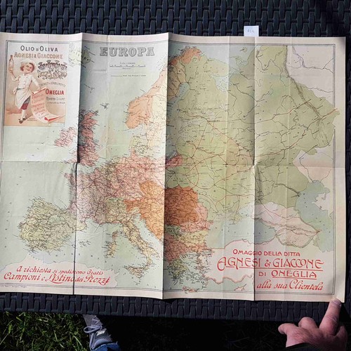 Cartina europa primi - europa, 900