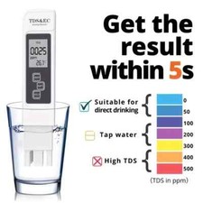 Tester Digitale Per L'acqua 4 Modalità Acquari Qualità Acqua tds digitale