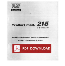 FIAT 215 N V M DT DTF DTV