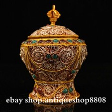 Tibet buddismo Miao argento
