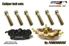 Suzuki GSXR 1000 K3 Bullone Giunto Inox Set Tokico Radiale Pinze Freno Anteriore