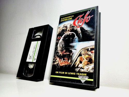 Cujo vhs stephen king - vhs,