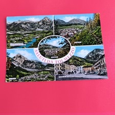 SALUTI DA TOLMEZZO CONCHE DI TOLMEZZO E DI VERZEGNIS CARTOLINA A COLORI VIAGGIAT