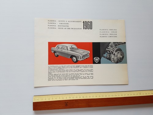 Lancia flaminia novità 1960 - flaminia,