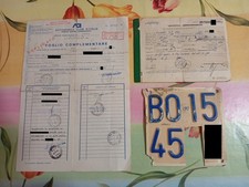 Targa libretto - bo,