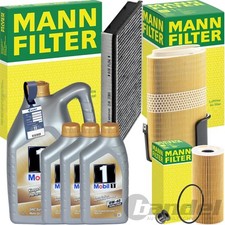 KIT FILTRI UOMO + OLIO MOBILE 1 0W-40 adatto per Porsche Boxster + Cayman 987 2.7-3.4 S