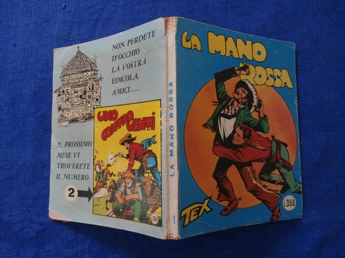 Tex numero originale costola - tex,
