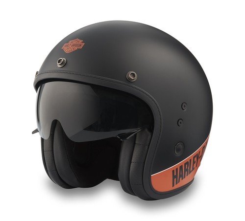 Casco jet harley - harley-davidson, h-d