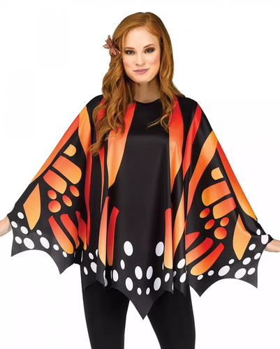 Poncho ali farfalla - poncho,