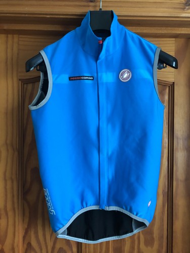 Gilet ciclismo castelli gabba - gilet,