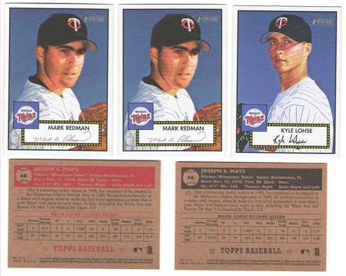 2001 topps heritage - 2001,