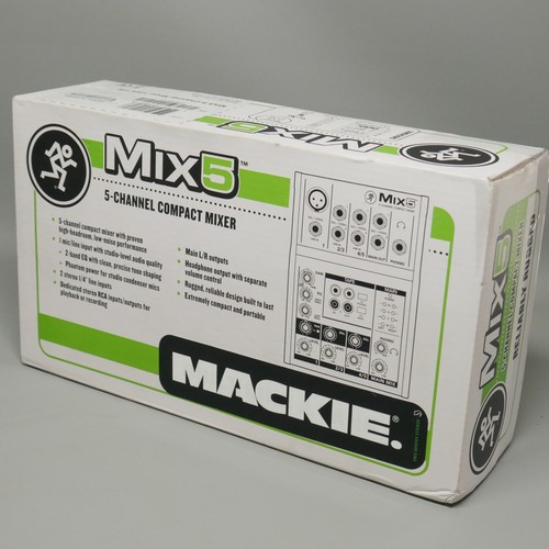 Mackie mix5 channel compact - mackie,