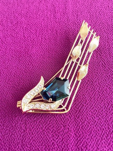 Spilla vintage color - , oro