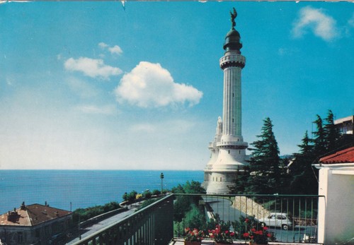 Cartolina trieste faro - cartolina, ,faro
