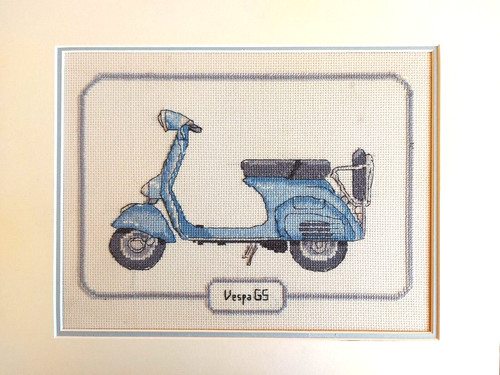Kit punto croce vespa - kit, gs