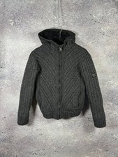 Giacca grigia con cappuccio