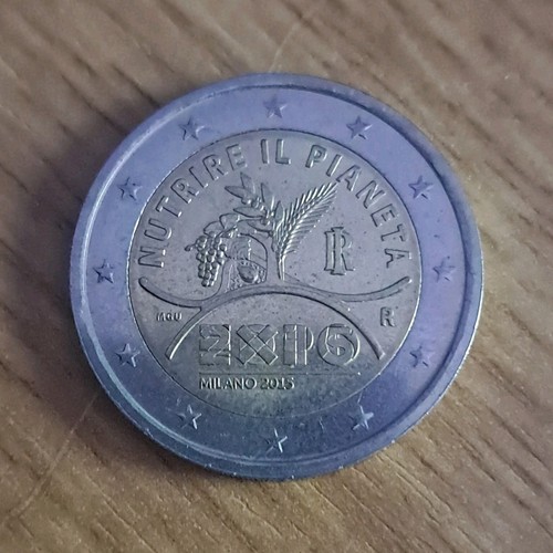 Moneta euro italia - italia, expo
