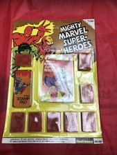 SET TAMPONI FRANCOBOLLI MARVEL