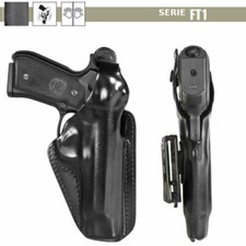 Fondina Vega Holster cuoio FT100 per berett 92 98 serie FT1 professionale cinta