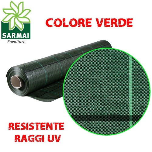 Telo pacciamatura verde 100 - verde,