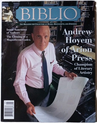 Biblio magazine andrew - biblio,