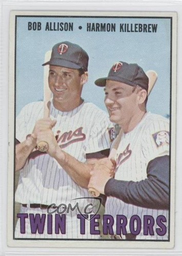 1967 topps bob allison - 1967, harmon