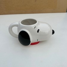 Tazza ceramica a forma di cane Peanuts Snoopy 2015 solo lavaggio a mano non un giocattolo
