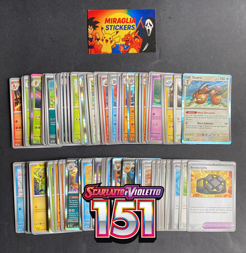 Pokemon 151 set completo - pokemon, di