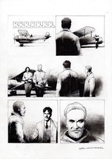 CORRADO ROI - Tavola originale L' Ispettore Coke: Il Mostro del Tamigi p.27