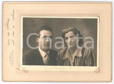 1949 NEW YORK BRONX Coppia di emigrati italiani - Foto Studio MOSSO TORINO