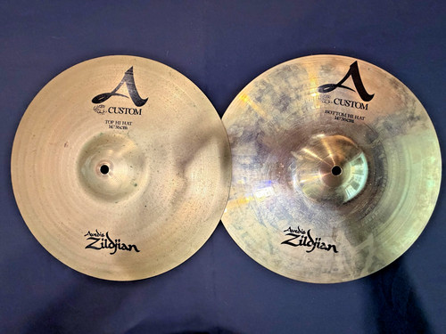 Zildjian custom hi hat - a,