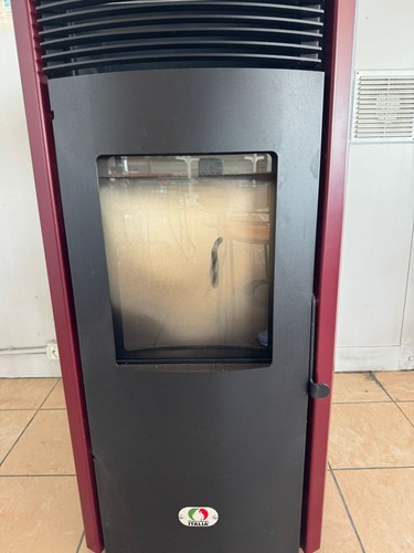 Stufa pellet doppia - a,