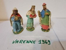 PRESEPE STATUINE RE MAGI IN PASTA IN PASTA MARCA SCONOSCIUTA