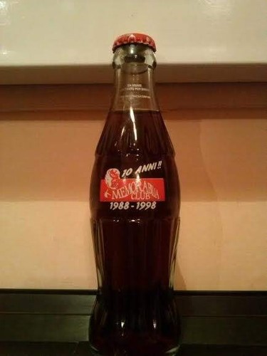 Bottiglia coca cola - , decennale