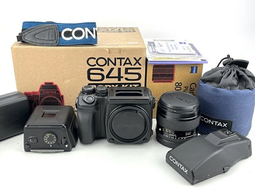 Contax 645 camera set - contax,