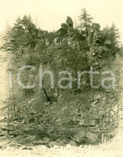 1930 RAUCHTOWN (USA) Montagna escavata per costruzione State Highway 503 *FOTO