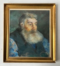 Pastello Ritratto Uomo Con