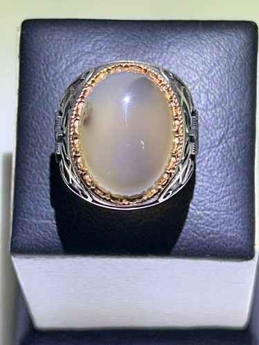 Anello uomo elegante argento