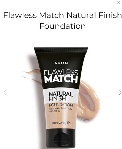 Fondotinta avon flawless - 2,