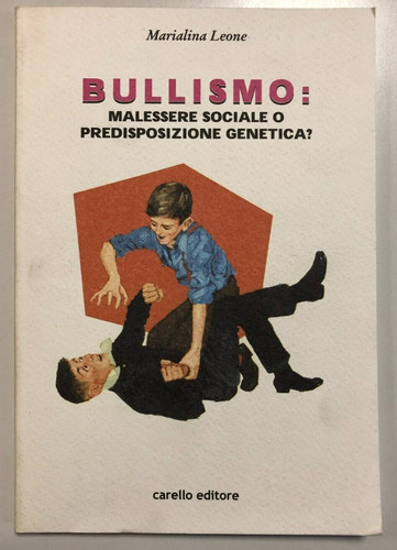 Bullismo malessere sociale - bullismo.,