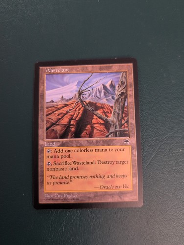 Mtg wasteland tempest non - wasteland,