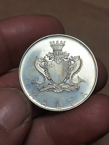 Malta moneta lira - lira, 1972